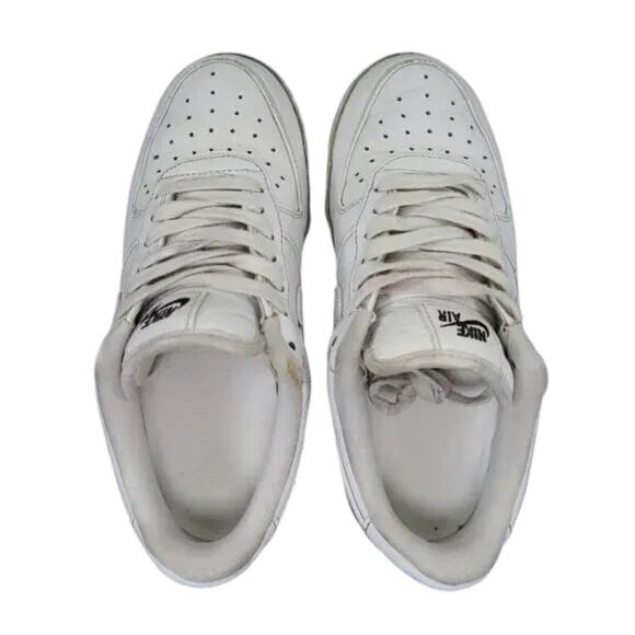 Nike Shoes Mens 6.5 Sneaker Air Force 1 Low Equality Lifestyle Leather AF1 White - Picture 8 of 16